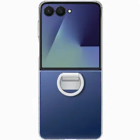 Чехол Samsung Galaxy Z Flip 7 Clear Case Ring, Прозрачный